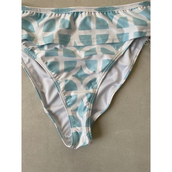 Kenny Flowers Swimwear Banded Bikini Bottom High Waist Maldives - Picture 4 of 11